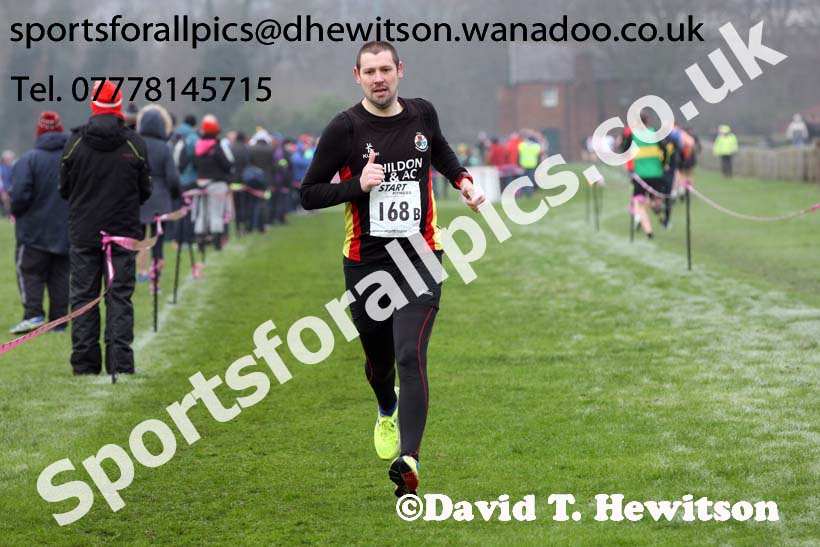 Senior men, Durham Cathedral Cross Country Relays. Photo: David T. Hewitson/Sports for All Pics